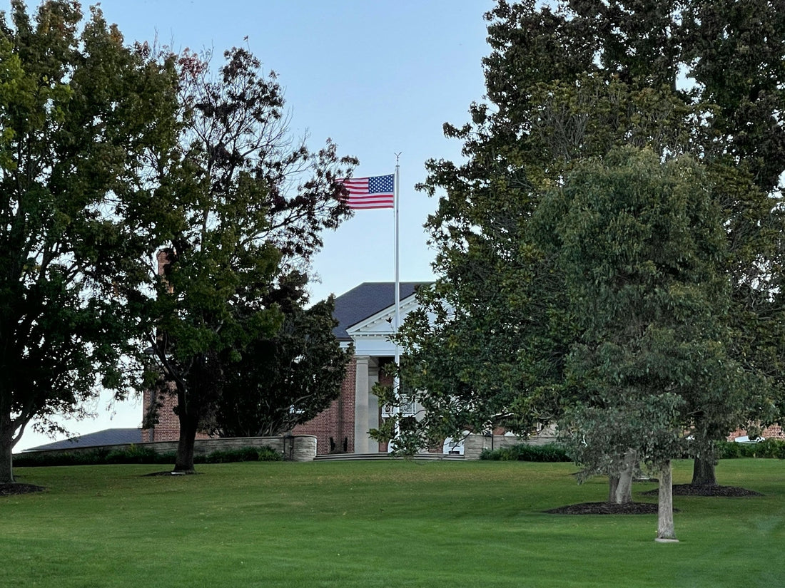 Flagpole Placement for Front Yard Landscaping